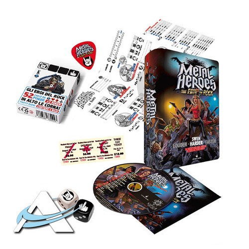 Metal heroes and the fate - metal,
