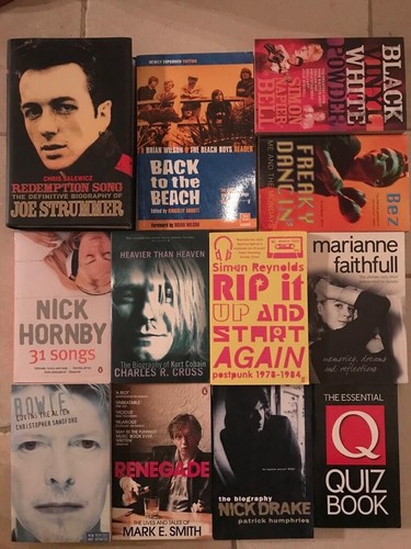 Rock artists book bundle - artists,