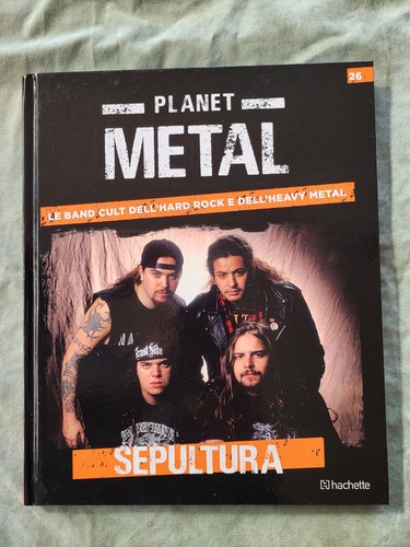 Sepultura libro planet metal - sepultura,
