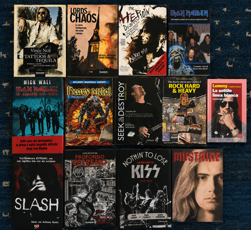 Lotto libri rock hard - lotto, e