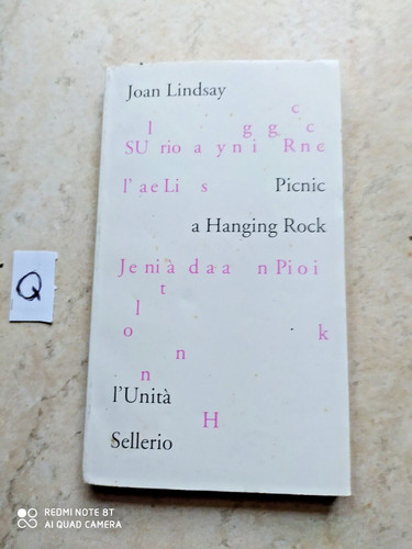 Libro picnic hanging rock - a,