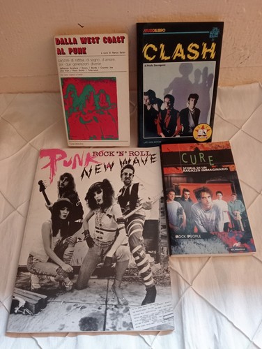 Lotto libri punk - punk, new