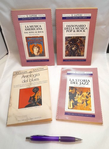 Lotto libri musica tascabili - musica,